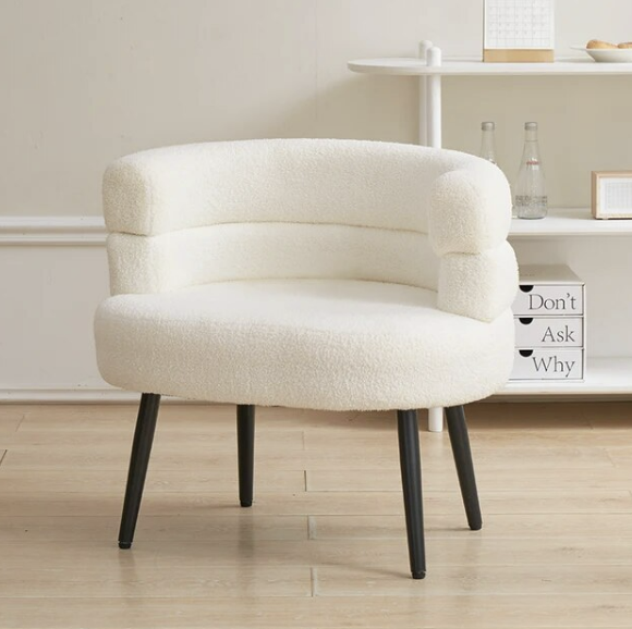 ESTE BLACK LEGGED CHAIR